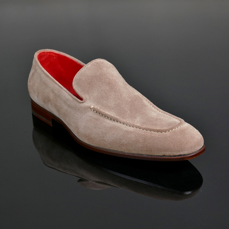 'The Ad Lib' - Tortura suede Pin Tuck Loafer