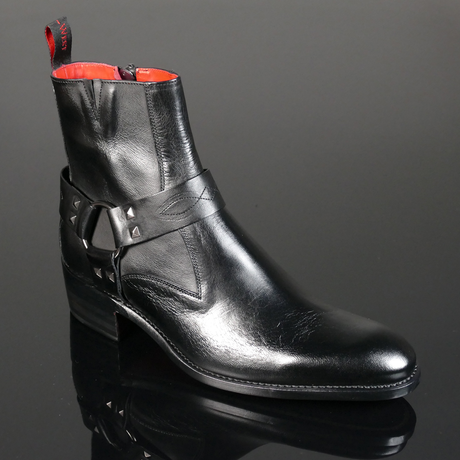 Bootsy 'Bluegrass' Stud Harness Zip boot