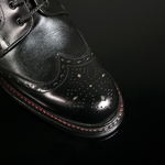 Hannibal 3101 - Classic Brogue Derby Boot with Rubber Sole