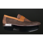 Martini L099 'Negroni' - Three-tone suede loafer