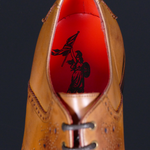 Lemmy ‘Hawkwind’ Men’s Tan Brogue Gibson Shoe
