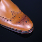 Lemmy ‘Ace’ Men’s Tan Brogue Monk shoe