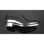 Page 'Loving Maid' - Black calf Gibson lace up shoe