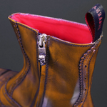 Lynott 'The Libertine' - Tiziano Tan tall zip boot