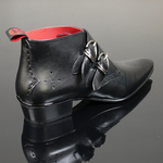 Manic L128 'Spectral' - Gothic Buckle detail boot