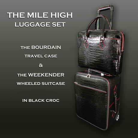 Mile High - Black Croc