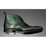 Moon 'Eye' Peacock feather Chukka Boot