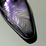Moon 'Eye' Peacock feather Chukka Boot