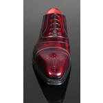 Moon 'Melrose' - Burgundy Fume Toe cap Oxford