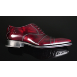 Moon 'Melrose' - Burgundy Fume Toe cap Oxford