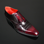 Moon 'Melrose' - Bordo Fume Toe cap Oxford