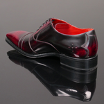 Moon 'Melrose' - Bordo Fume Toe cap Oxford