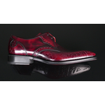 Moon ‘Poison’ - Men’s Burgundy Shade Leather Gibson Shoe