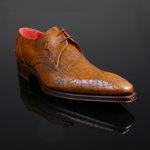 Moon ‘Poison’ - Men’s Tiziano Tan Calf Leather Gibson Shoe