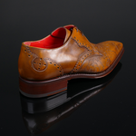 Moon ‘Poison’ - Men’s Tiziano Tan Calf Leather Gibson Shoe