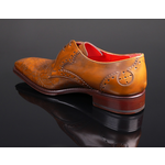 Moon ‘Poison’ - Men’s Tiziano Tan Calf Leather Gibson Shoe