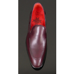 Page 'Lounger' - Burgundy Calf Goodyear Welted Loafer