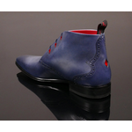 Scarface L134 ‘Palace’ - Toledo Vintage Jeans Blue Calf Chukka Boot
