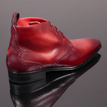 Scarface L134 ‘Palace’ - Toledo Vintage Wine Red Calf Chukka Boot