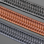 Sunset weave belt - Toledo Navy Calf