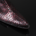 Sylvian K474 Django - Reptile Effect Vegan Leather Boot