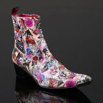 Sylvian K749 'Lizard King' Tall Zip Boot