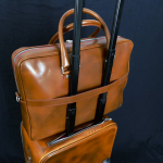 The 'Bourdain' Travel Case - Black Croc