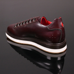 The 'Monaco' - Espresso Brown Calf Leather Hybrid Sneaker