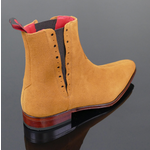 Yardbird JA94 'Rave up' - Havana Tan Suede Seam-Front Chelsea Boot