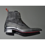 Ziggy ‘Zani’ - Black Balmoral Boot